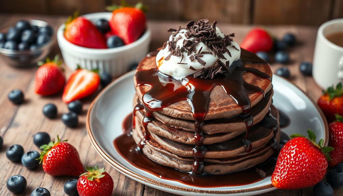 Chocolate Chocolate Pancake Recipe