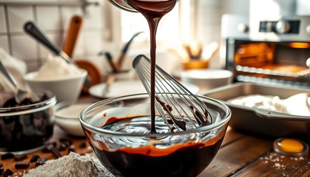 Chocolate Pound Cake Baking Process Chocolate Pound Cake Baking Process