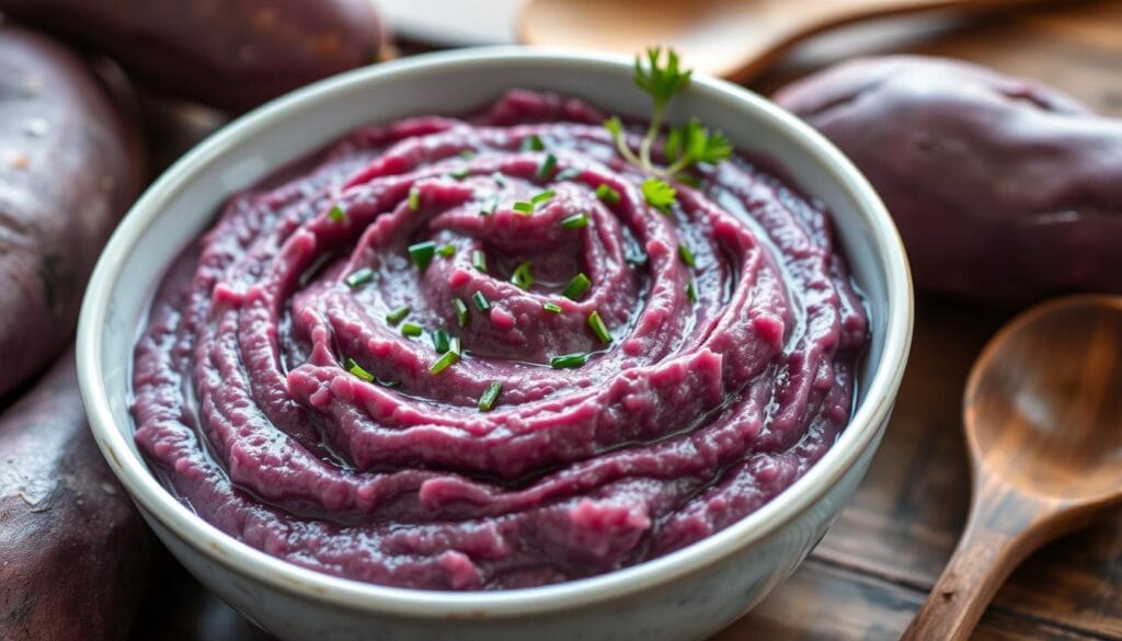 Creamy Purple Sweet Potato Mash Creamy Purple Sweet Potato Mash