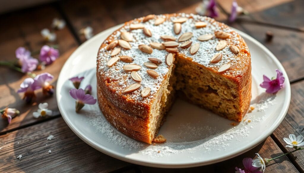 Delicious Almond Nut Cake Delicious Almond Nut Cake