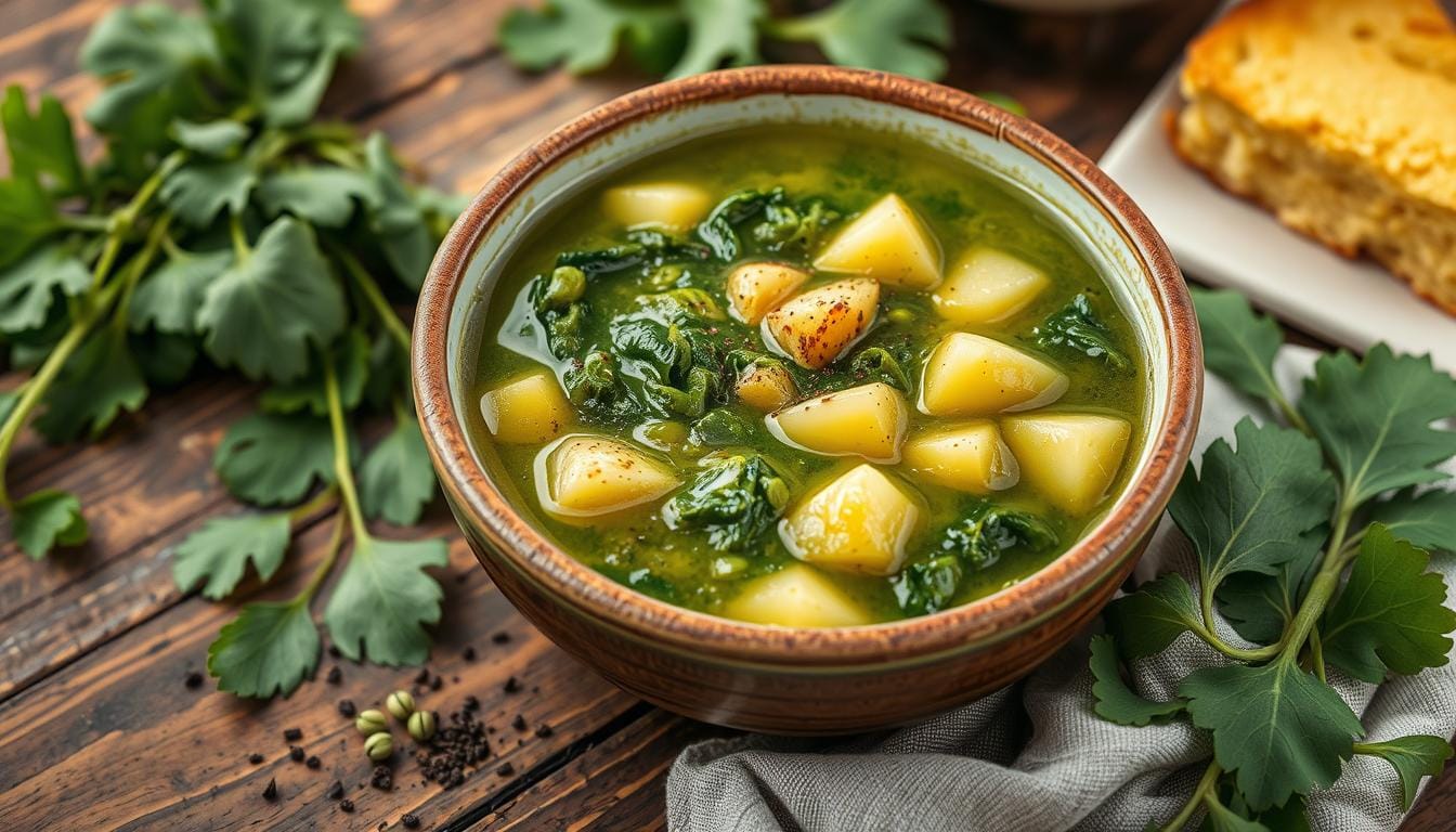 Turnip Green Soup