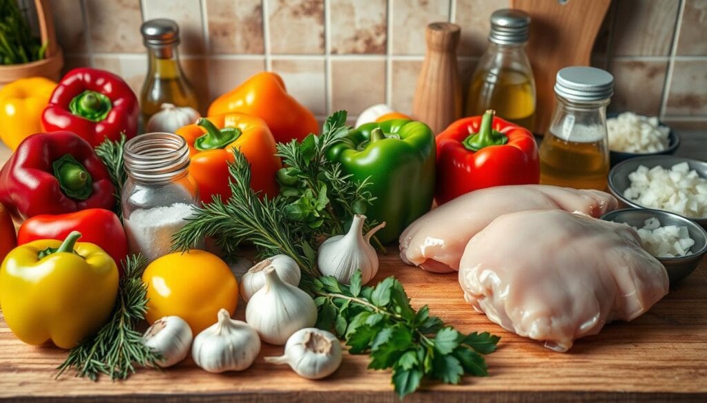 Ingredients for Forgotten Chicken Recipe Ingredients for Forgotten Chicken Recipe
