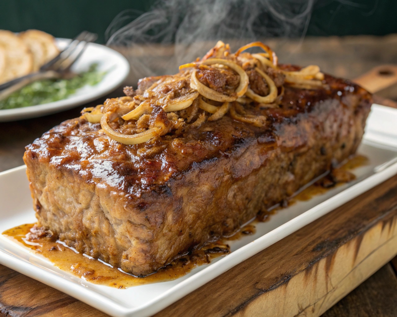 French Onion Meatloaf Recipe – Juicy, Flavorful, and Topped with Crispy French Fried Onions